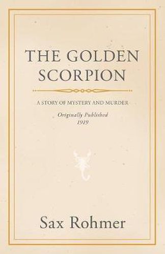 Cover image for The Golden Scorpion