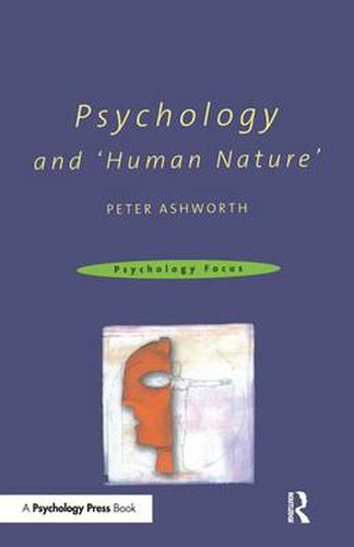 Cover image for Psychology and 'Human Nature