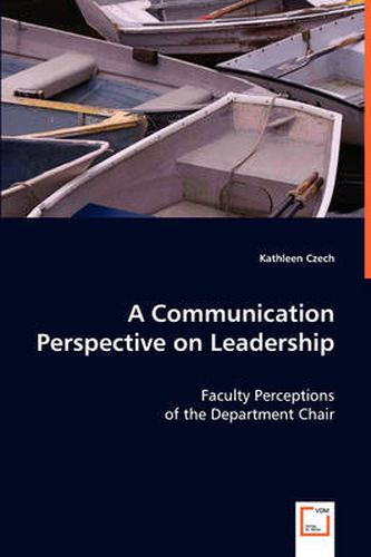 Cover image for A Communication Perspective on Leadership