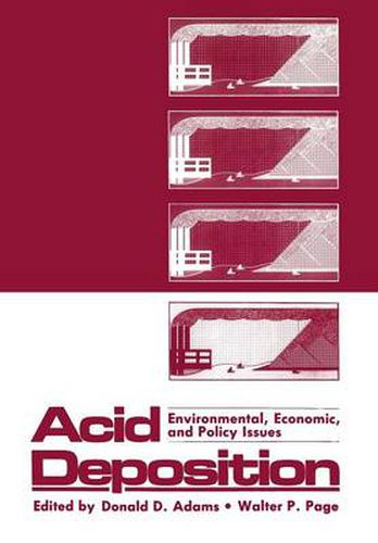 Cover image for Acid Deposition: Environmental, Economic, and Policy Issues