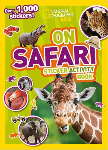 Cover image for On Safari Sticker Activity Book: Over 1,000 Stickers!