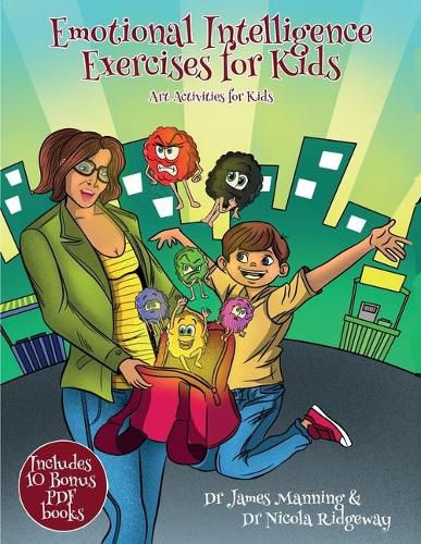 Cover image for Art Activities for Kids (Emotional Intelligence Exercises for Kids): This book contains cut and paste activities to help children explore and understand what feelings are and how they can be communicated through facial expressions.