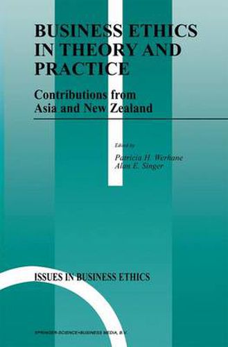 Cover image for Business Ethics in Theory and Practice: Contributions from Asia and New Zealand