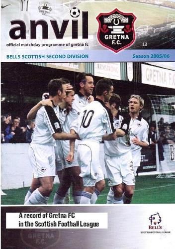 Cover image for Anvil - A Record of Gretna Fc in the Scottish Football League