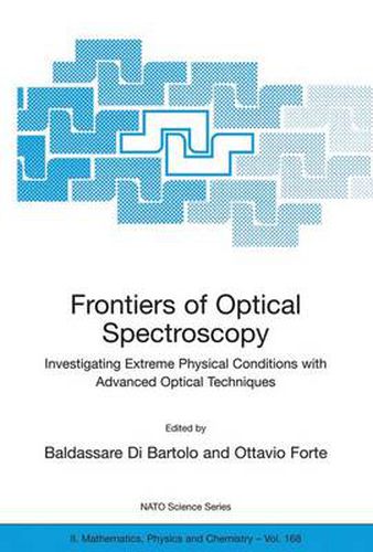 Cover image for Frontiers of Optical Spectroscopy: Investigating Extreme Physical Conditions with Advanced Optical Techniques