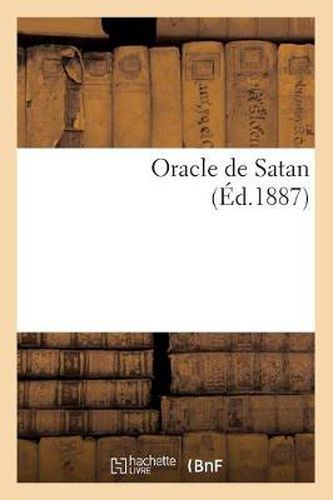 Oracle de Satan (Ed.1887)