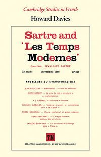 Cover image for Sartre and 'Les Temps Modernes