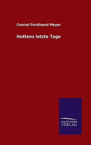 Cover image for Huttens letzte Tage