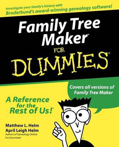 Cover image for Family Tree Maker For Dummies