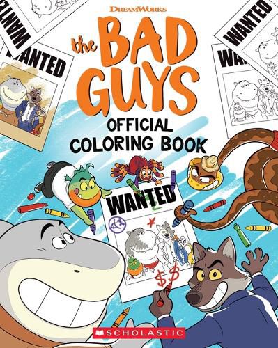 Cover image for Bad Guys Coloring Book