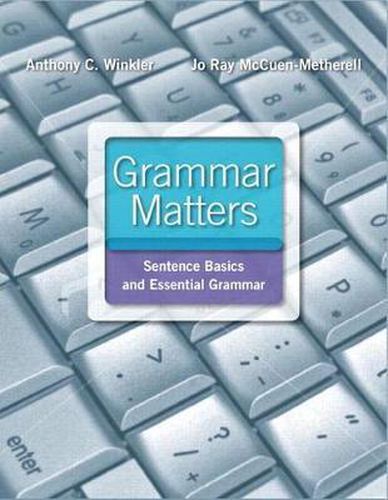 Cover image for Grammar Matters Plus Mylab Writing with Pearson Etext -- Access Card Package