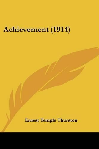 Cover image for Achievement (1914)