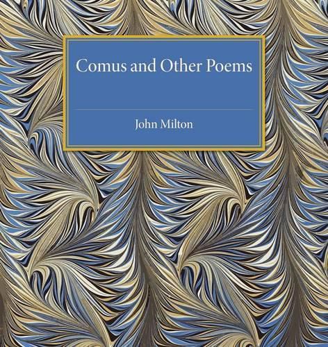 Cover image for Comus and Other Poems