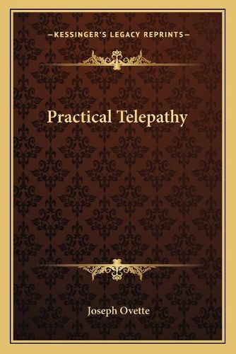 Cover image for Practical Telepathy