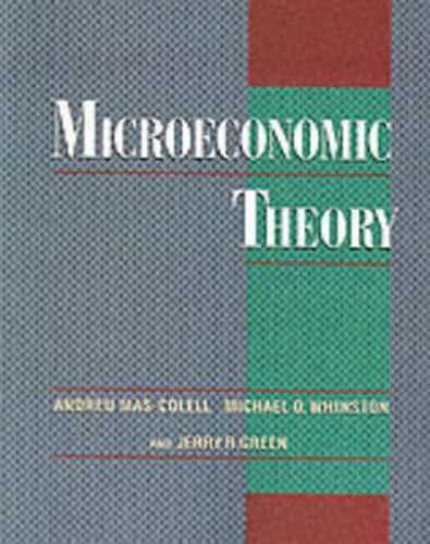 Cover image for Microeconomic Theory