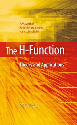 Cover image for The H-Function: Theory and Applications