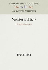Cover image for Meister Eckhart: Thought and Language