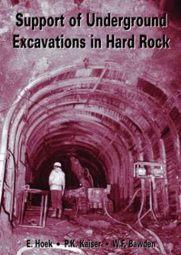 Cover image for Support of Underground Excavations in Hard Rock