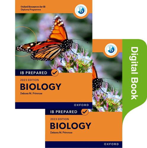 Cover image for Oxford Resources for IB Diploma Programme: IB Prepared: Biology 2023 Edition (Print & Digital Book)