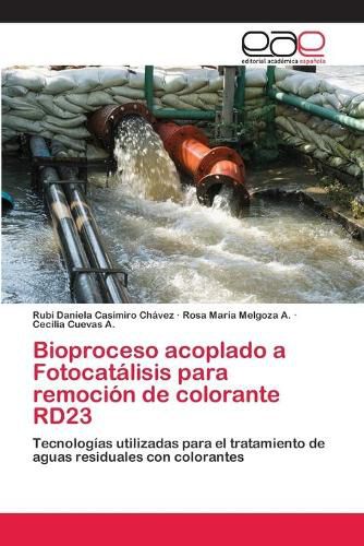 Bioproceso acoplado a Fotocatalisis para remocion de colorante RD23