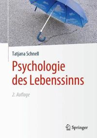 Cover image for Psychologie des Lebenssinns