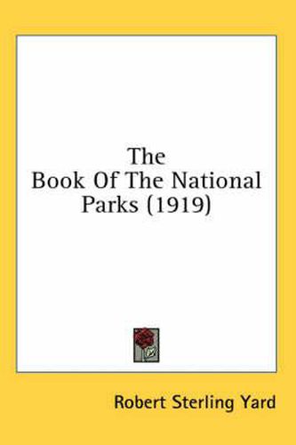 Cover image for The Book of the National Parks (1919)