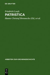 Cover image for Patristica: Ausgewahlte Aufsatze Zur Alten Kirche