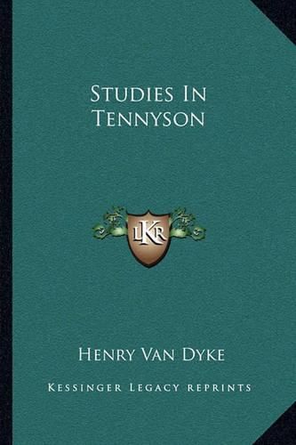 Cover image for Studies in Tennyson