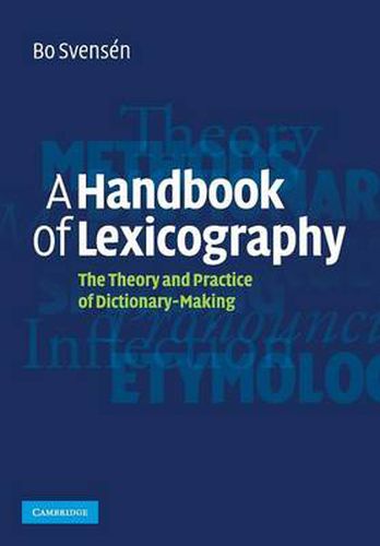 Cover image for A Handbook of Lexicography: The Theory and Practice of Dictionary-Making