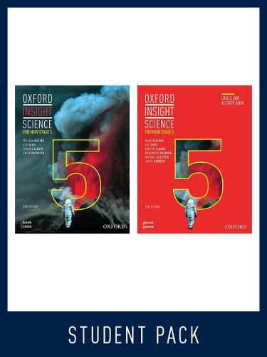 Cover image for Oxford Insight Science for NSW Stage 5 2E Student Book/Workbook Student Pack