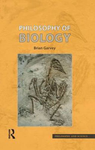 Cover image for Philosophy of Biology