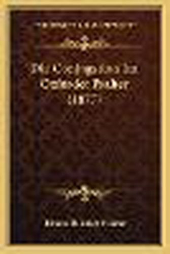 Cover image for Die Conjugation Im Oxforder Psalter (1877)