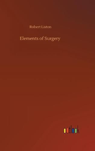 Cover image for Elements of Surgery