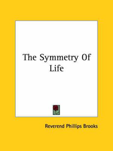 Cover image for The Symmetry of Life