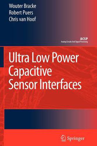 Cover image for Ultra Low Power Capacitive Sensor Interfaces