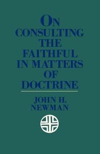 Cover image for On Consulting the Faithful in Matters of Doctrine