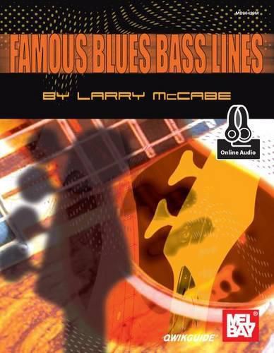 Cover image for Famous Blues Bass Lines Qwikguide Book: With Online Audio