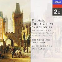 Cover image for Dvorak Symphonies Nos 7 8 And 9