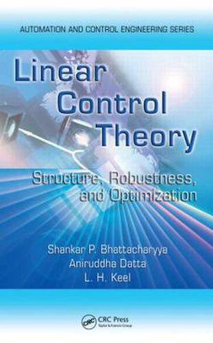 Cover image for Linear Control Theory: Structure, Robustness, and Optimization