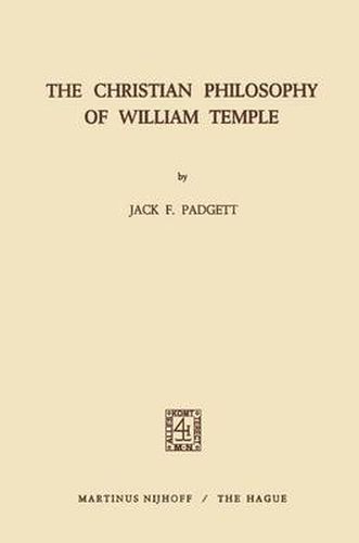 The Christian Philosophy of William Temple