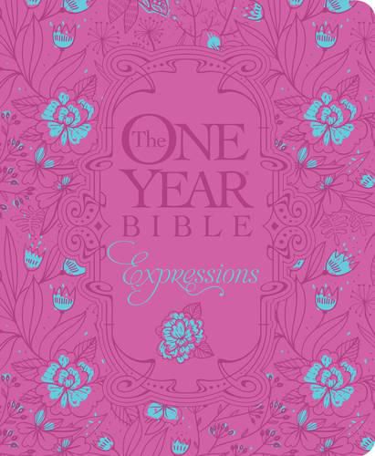 Cover image for NLT One Year Bible Expressions, The - HB Leatherlike