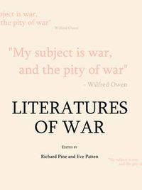 Cover image for Literatures of War