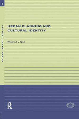 Cover image for Urban Planning and Cultural Identity