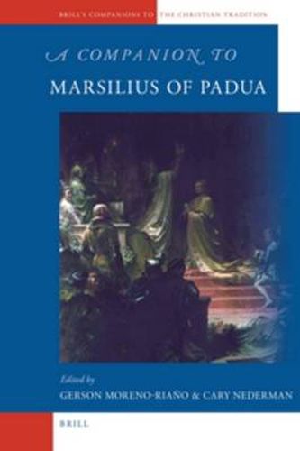 Cover image for A Companion to Marsilius of Padua