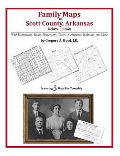 Cover image for Family Maps of Scott County, Arkansas