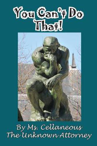 Cover image for You Can't Do That!