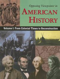 Cover image for Volume 1: From Colonial Times to Reconstruction