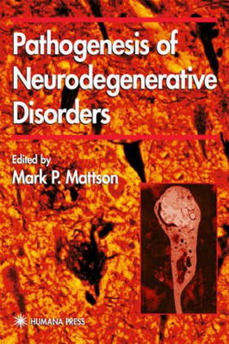 Cover image for Pathogenesis of Neurodegenerative Disorders