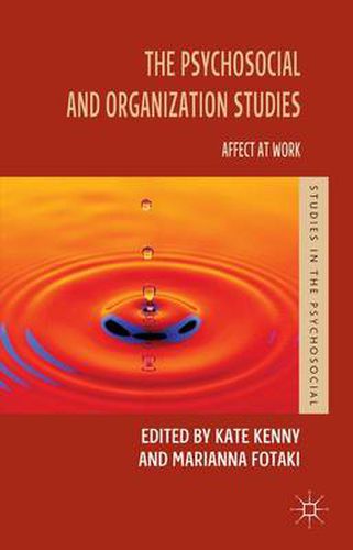Cover image for The Psychosocial and Organization Studies: Affect at Work