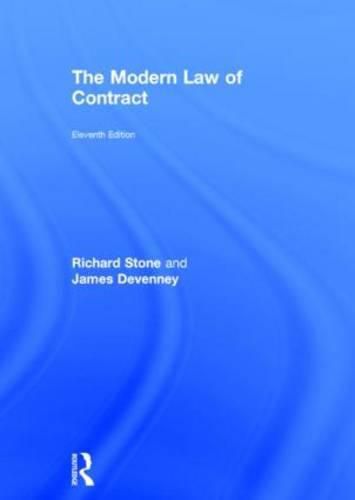 The Modern Law of Contract